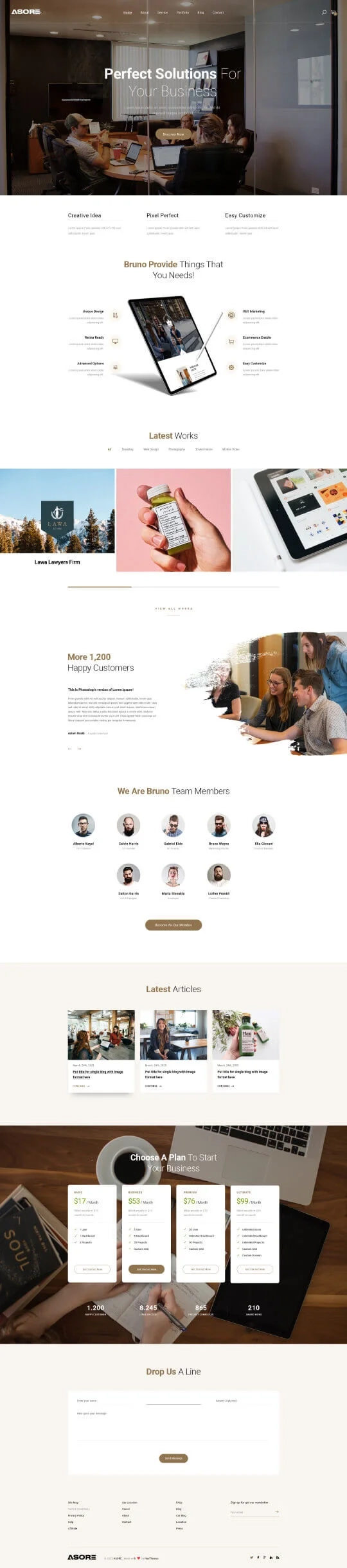 Asore - Business Bootstrap 5 Template